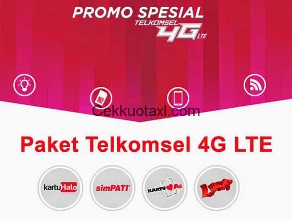 Paket Internet Telkomsel 4G