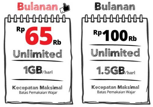 Paket Internet Super 4G Unlimited