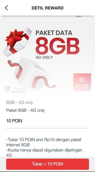 Paket-data-8GB-4G-only